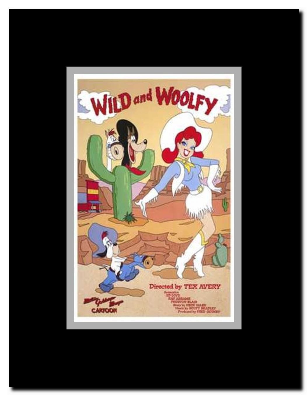 Wild and Woolfy Framed Movie Poster