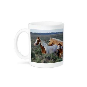 3dRose, Wild horses, Mustangs, 11oz Mug