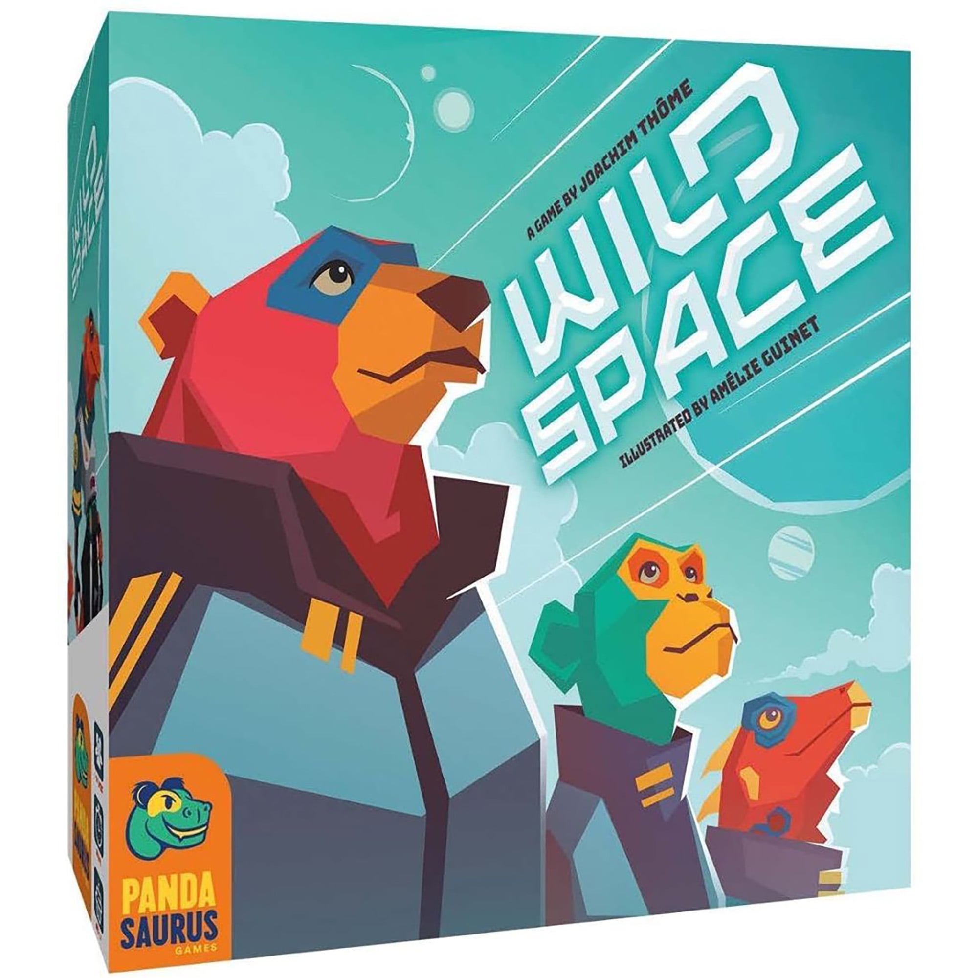 Wild&nbsp;Space&nbsp;- Strategy Board Game, Pandasaurus Games,&nbsp;Ages 10+, 1-5 Players, 10-30 Min