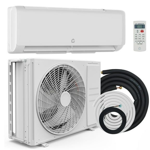 Riedhoff 24000 BTU Mini-Split Air Conditioner & Heat Pump, 19 SEER 2, 1550 Sq. Ft, White