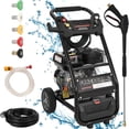 thumbnail image 1 of Riedhoff Gas Pressure Washer, 3600 PSI, 2.6 GPM Flow, with 26 ft Hose & 5 Nozzles, 1 of 10