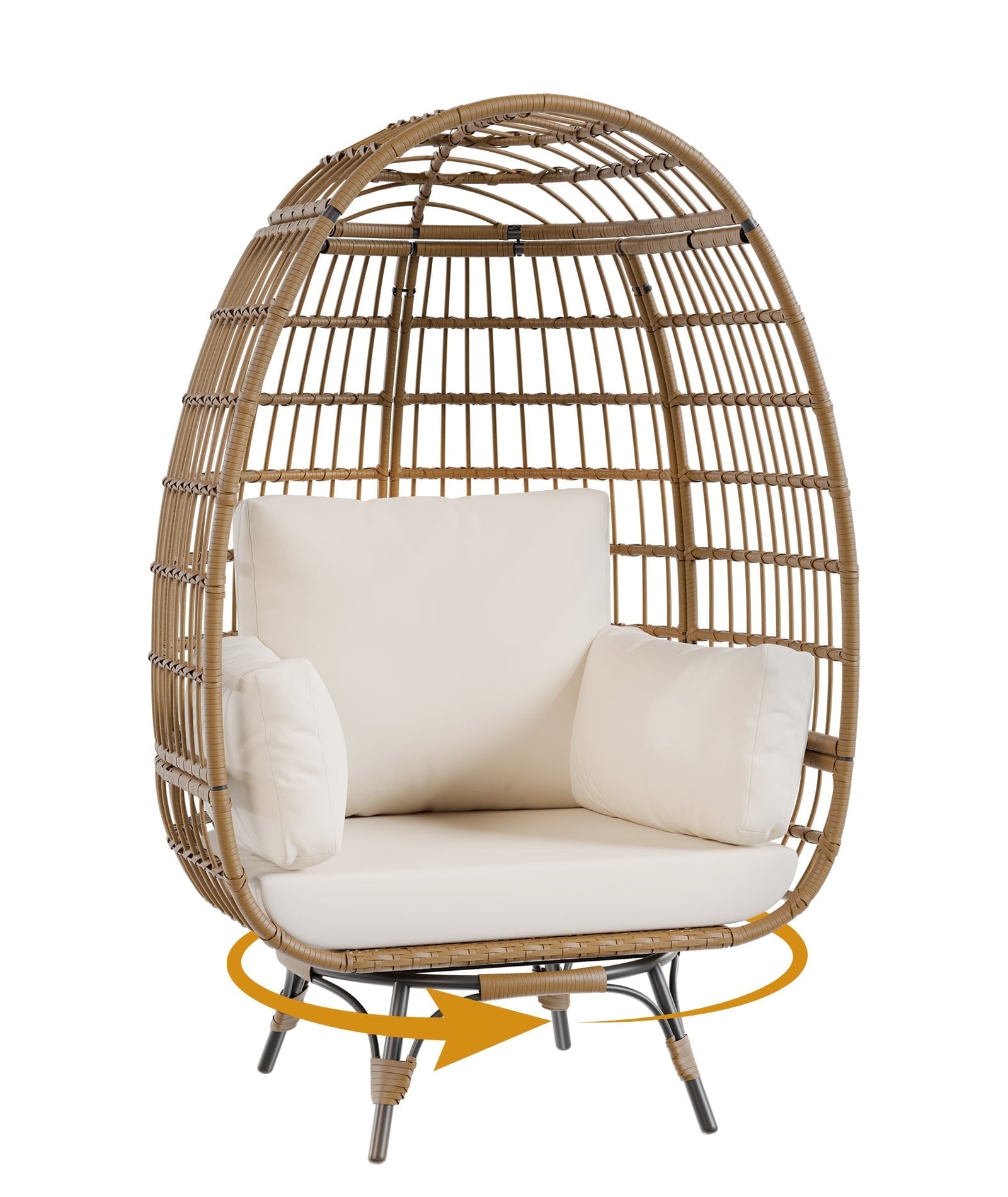 half egg chair outdoor