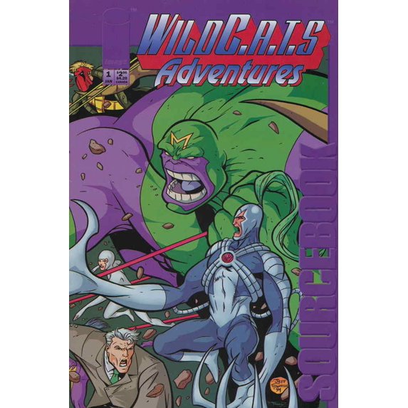 WildC.A.T.S Adventures Sourcebook #1 VF ; Image Comic Book