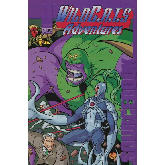 WildC.A.T.S Adventures Sourcebook #1 VF ; Image Comic Book