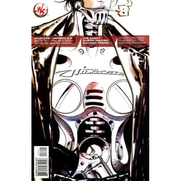 WildCats Version 3.0 #16 VF ; WildStorm Comic Book
