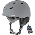 thumbnail image 1 of WildHorn Drift Snowboard Ski Helmet for Olympian Ashley Caldwell, L - Stone Gray, 1 of 5