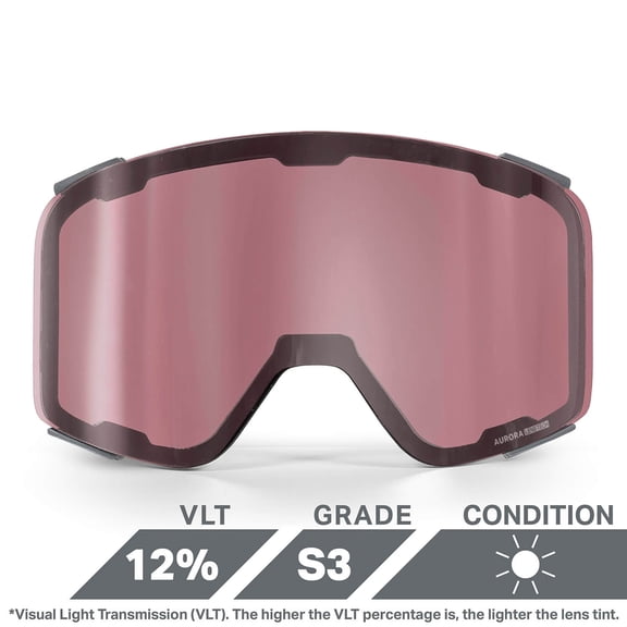 WildHorn Outfitters Pipeline Ski Goggle Replacement Lenses