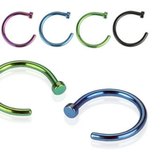 WildKlass Nose Hoop Rings 316L Surgical Steel