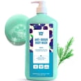thumbnail image 1 of WildOak Anti-Odor Body Wash | Salicylic Acid, Chlorhexidine & Zinc PCA - Fights odor causing bacteria | Peppermint, Menthol & Probiotics - Refreshes skin & balances microbiome | 25.36 fl oz, 1 of 8