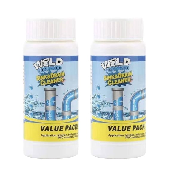 WildTornado Powerful Sink and Drain Cleaner - High-Efficiency Clog Remover for Pipes