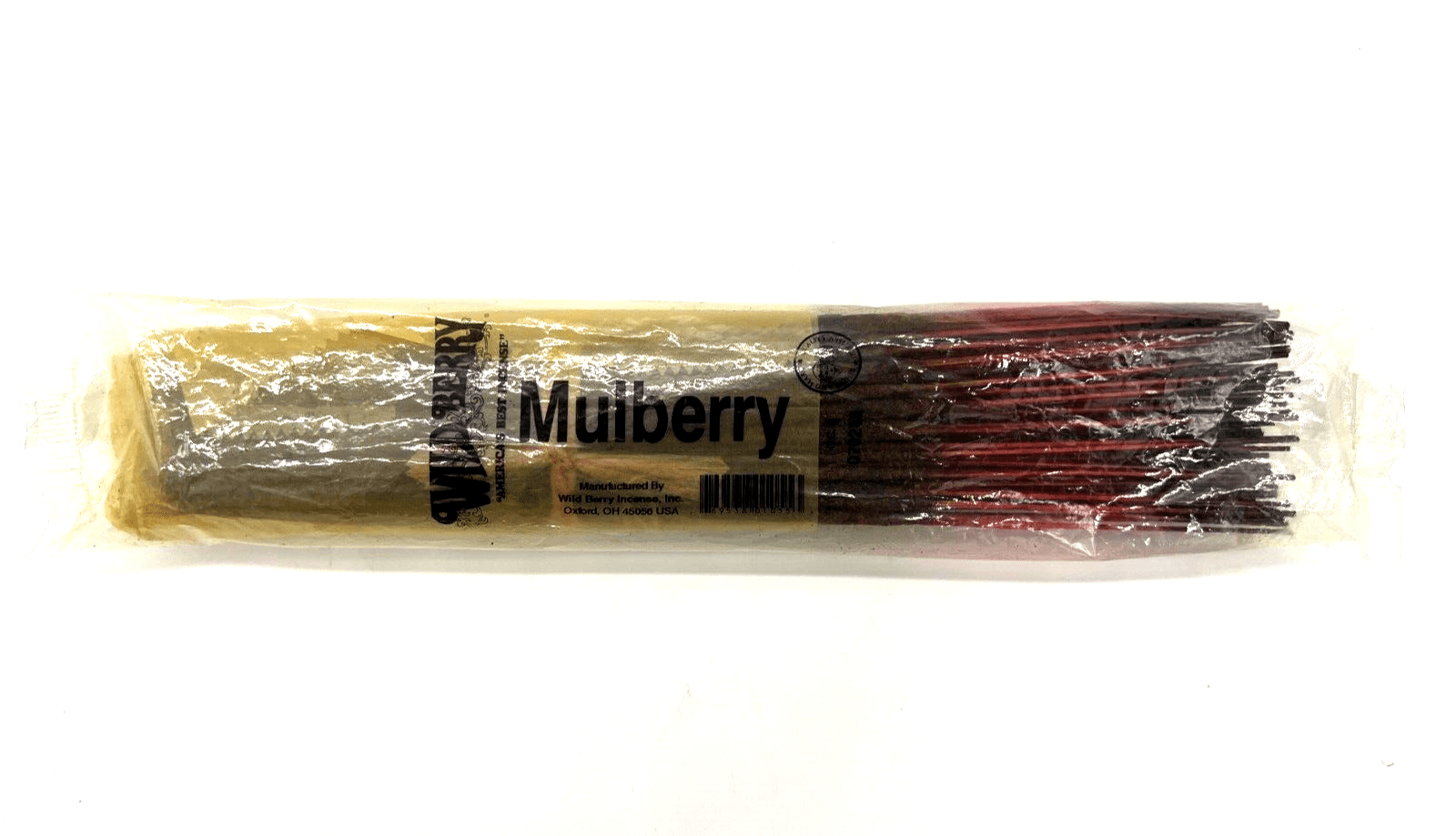 Wildberry Incense 11" Mulberry 100 Stick Pack, Jar Not Included