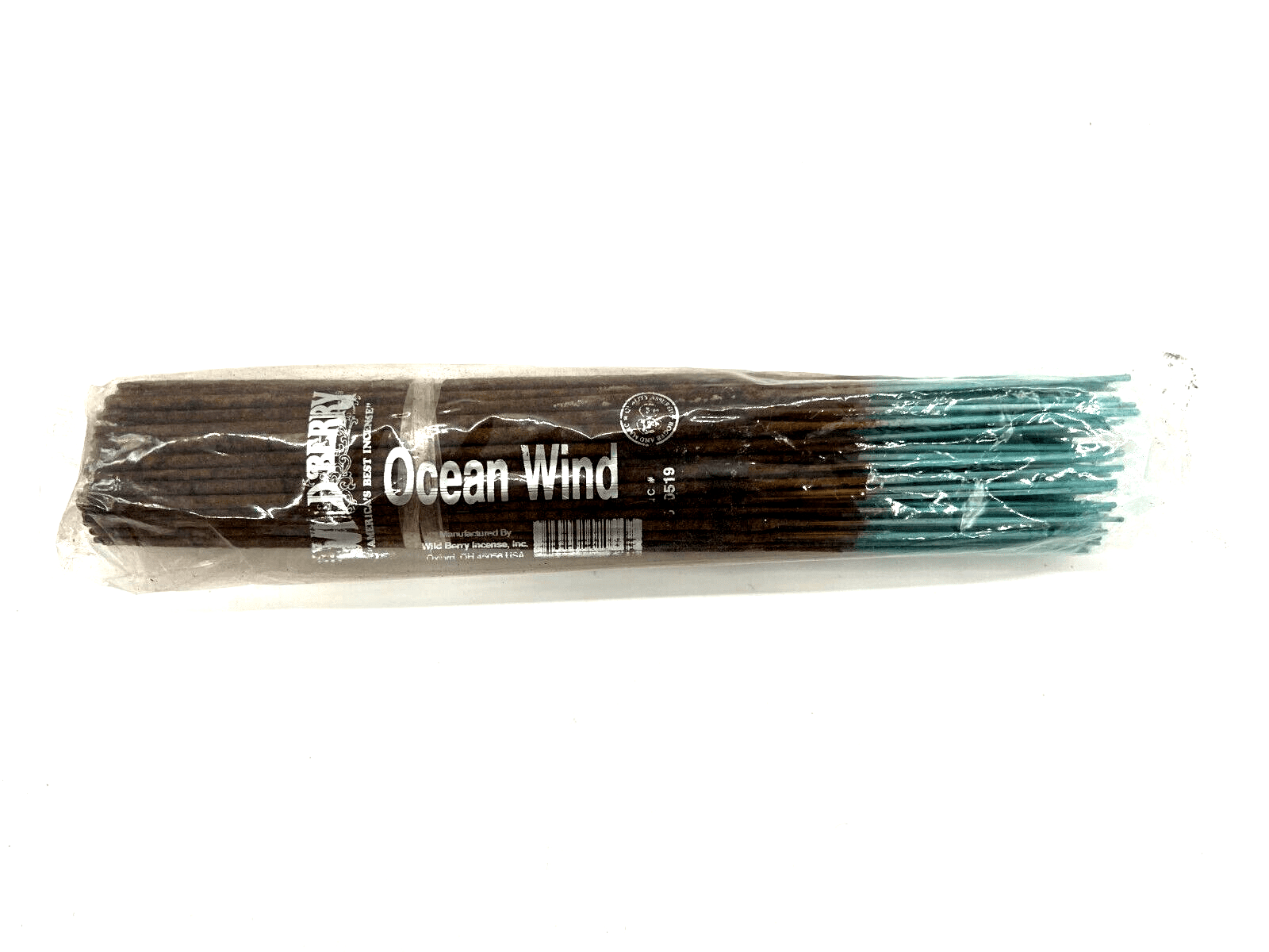 Wildberry Incense 11" Ocean Wind 100 Stick Pack, Jar Not Included