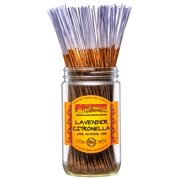Wild Berry Lavender Citronella Incense Sticks, 100 Count Hand-Dipped Aromatic Incense