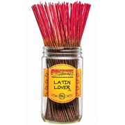 Wild Berry Latin Lover Incense Sticks, 100 Count Hand-Dipped Aromatic Incense