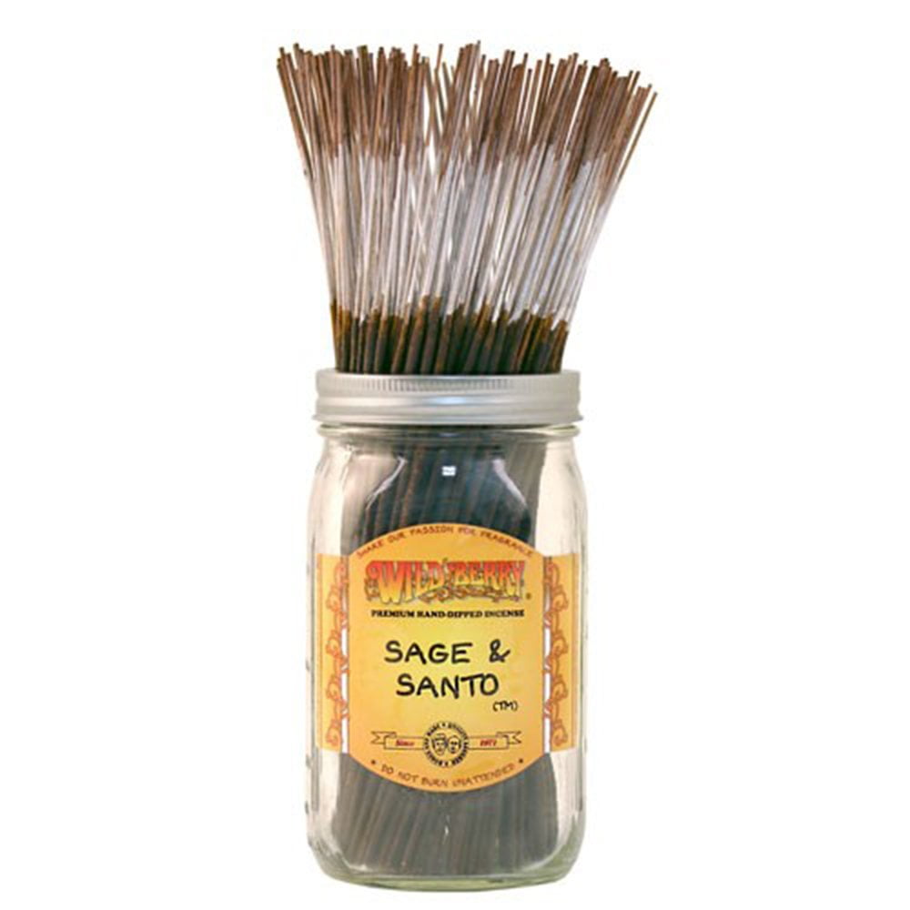 Wildberry Incense Sticks, 100 Sticks - Sage and Santo