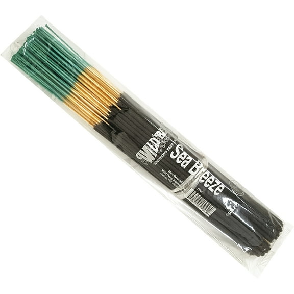 Wildberry Incense Sticks, 100 Sticks - Sea Breeze