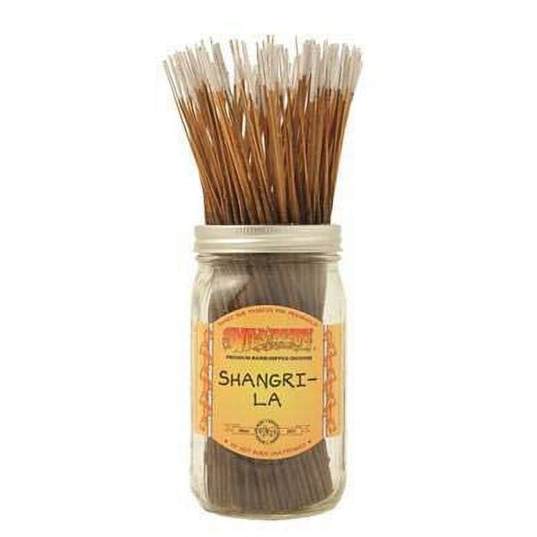 Wild Berry Shangri-La Incense Sticks, 100 Count Hand-Dipped Aromatic Incense
