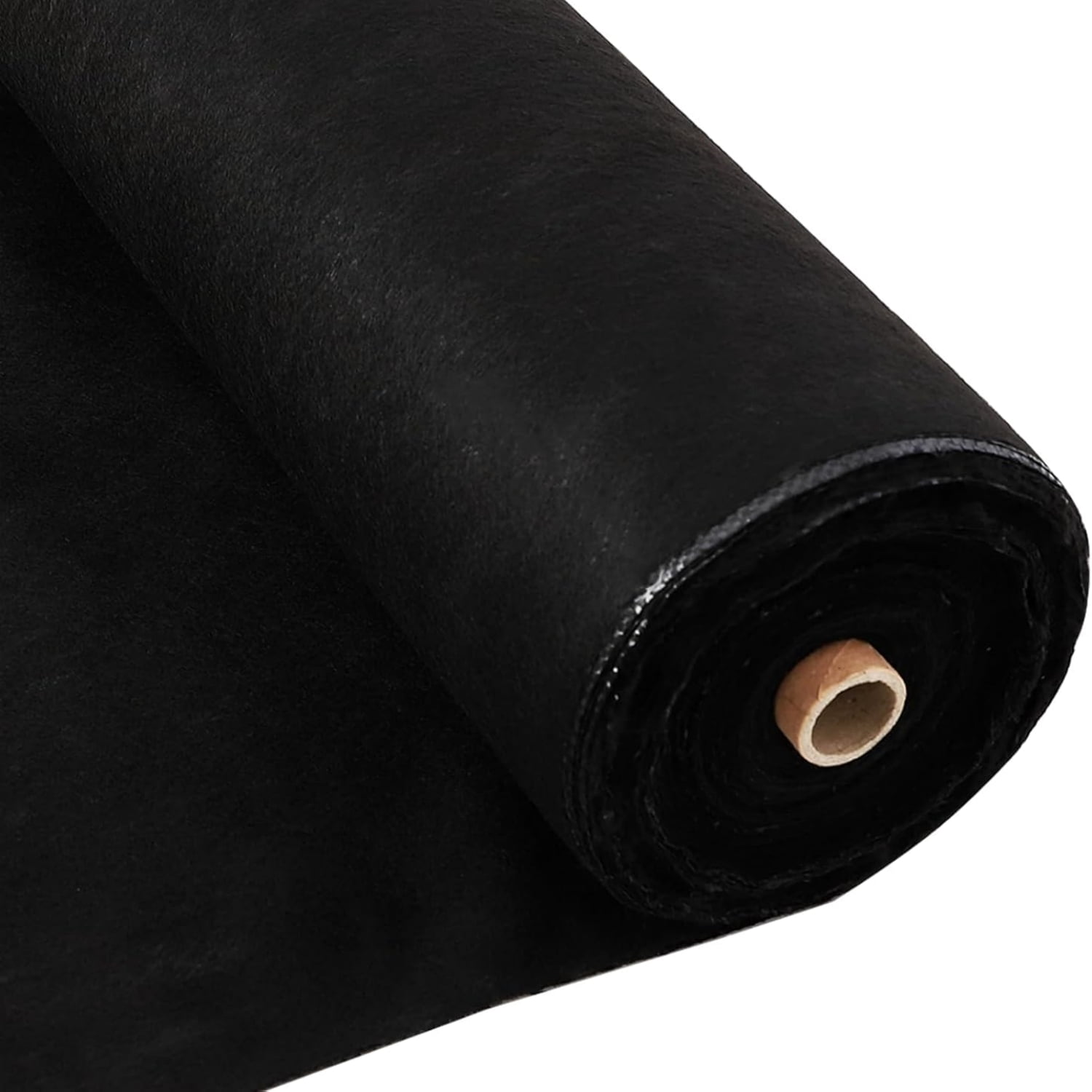 Wildbreak Weed Barrier Fabric 5' x 300', 5.0 oz Double Layer for Garden Beds & Landscaping, Black