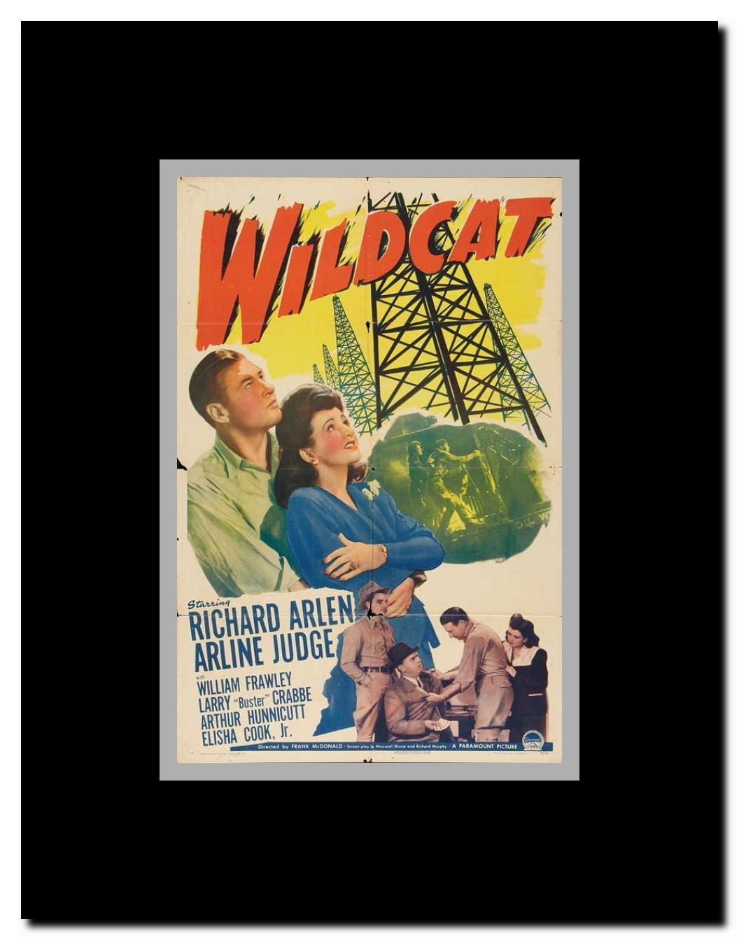 Wildcat Framed Movie Poster