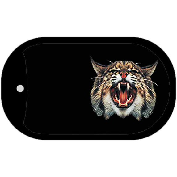 Wildcat Offset Novelty Metal Dog Tag Necklace DT-3754 2" x 1" Dog Tag (DT)