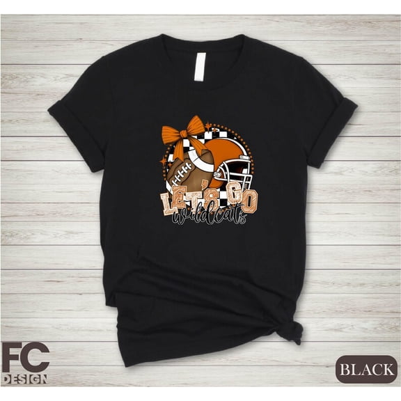 Wildcats Football Shirt, Lets Go Wildcats Tee, Wildcat School Mascot T-shirt, Wildcat Cheer Sweater, Volleyball T-Shirt All Size S-5Xl