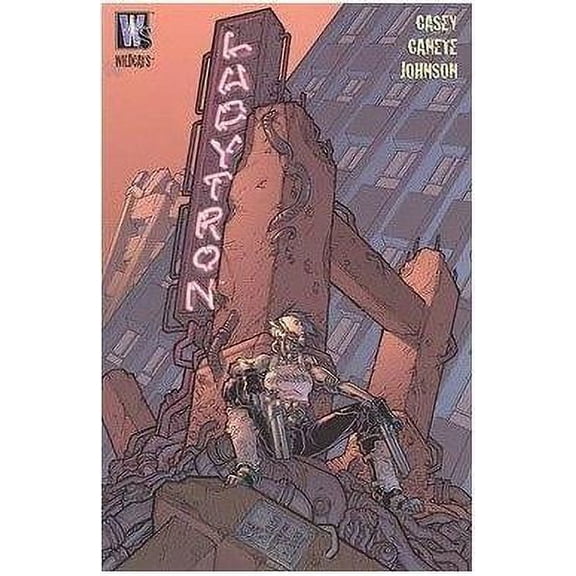 Wildcats Ladytron Paperback Book DC Comics 2000 Casey Canete Johnson