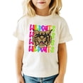 thumbnail image 1 of Wildcats Sports Fan Shirt for Women and Teens Girly Colorful Neon School Mascot Tee Natural Shirt Youth Large, 1 of 5