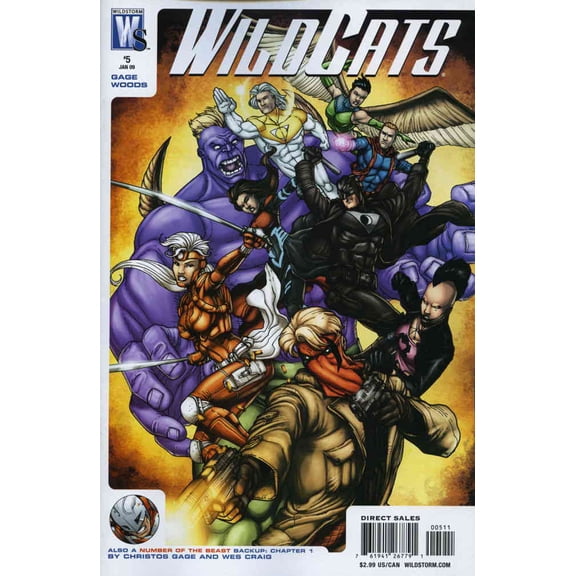 Wildcats (Vol. 5) #5 VF ; WildStorm Comic Book