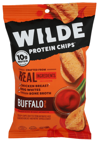 Wilde Snacks Buffalo Protein Chips 2.25 oz (Pack of 12)