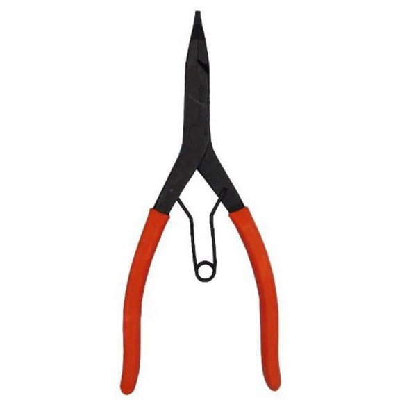 Wilde Tool Co G704.B-CS 9 in. STRAIGHT TIP LOCK RING PLIERS-BLACK OXIDE-POLISHED-CARDED