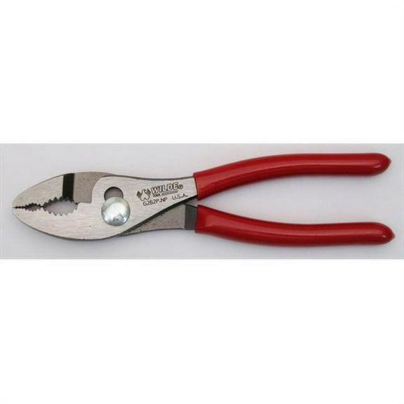 Wilde Tool G262P.Np/Cc 6 .5 Slip Joint Pliers-Polished-Clam Card
