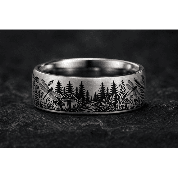 K Insects Design Wilderkind Insect/forest Dragonfly Wings Ring - 7.5 - Walmart.com