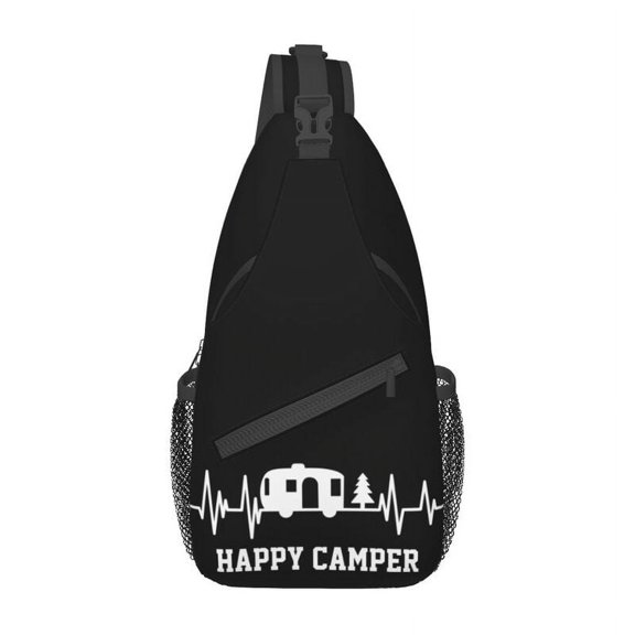 Wilderness Adventure Calling Sling Chest Crossbody Bag Men Cool Explore Camping Shoulder Backpack for Traveling