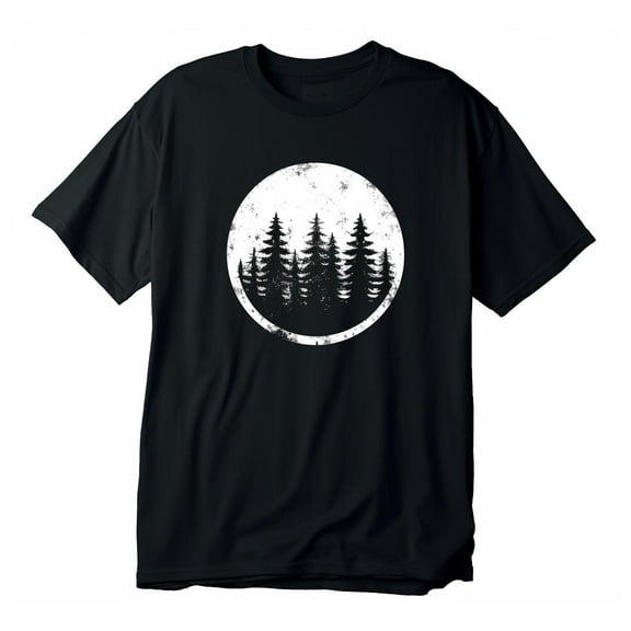 Wilderness Adventure T-Shirt for Men Explore the Serene Forest in Style