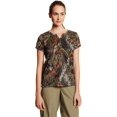 thumbnail image 1 of Wilderness Dreams Women's Loungewear Camouflage Henly Top, Small, 1 of 2