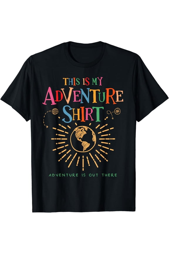 Wilderness Explorer This Is My Adventure Shirt Camping T-Shirt