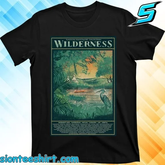 Wilderness In Oxfordshire On Jul 31-Aug 3 2025 Poster T-Shirt