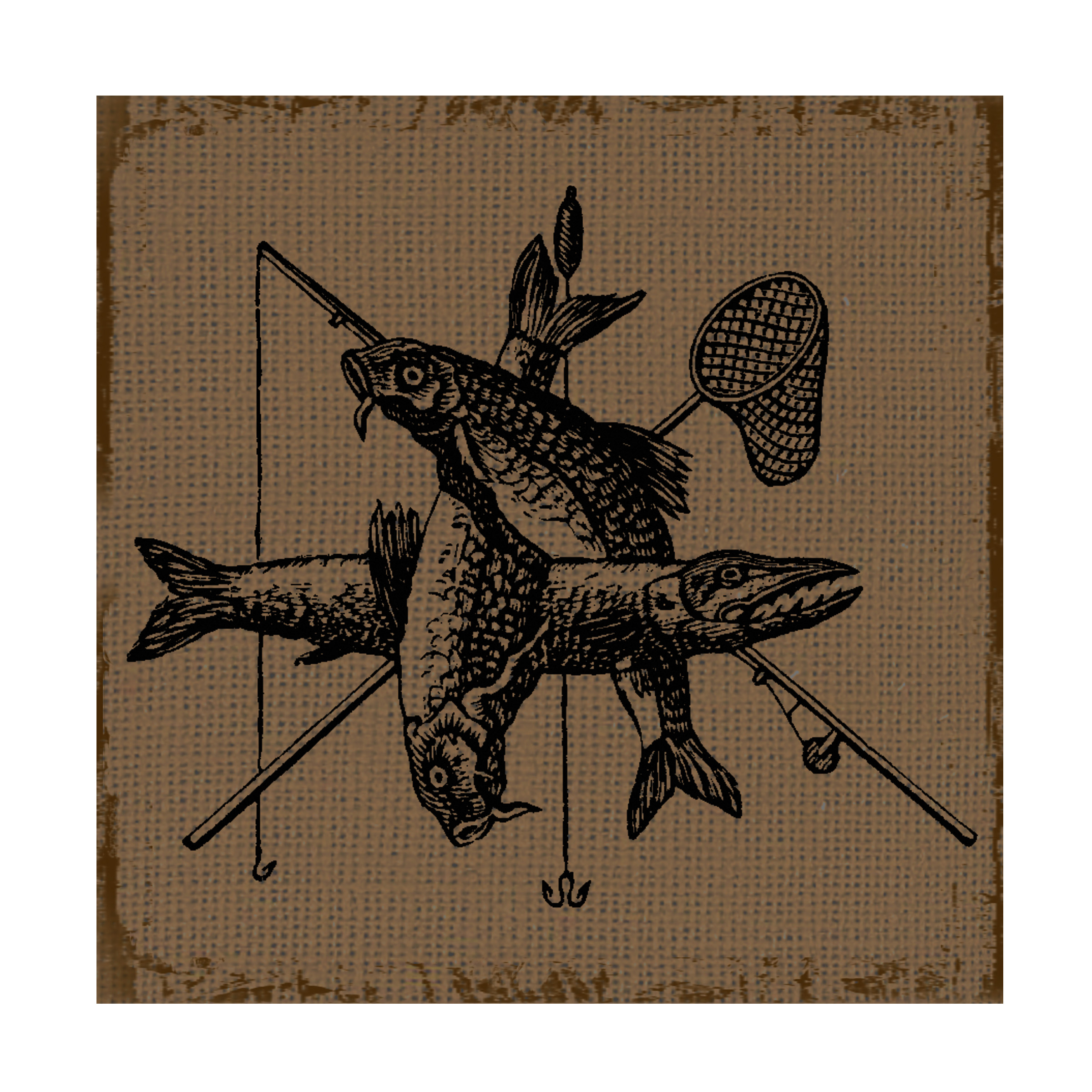 Wilderness Lodge 10' Canvas Art by Jean Plout