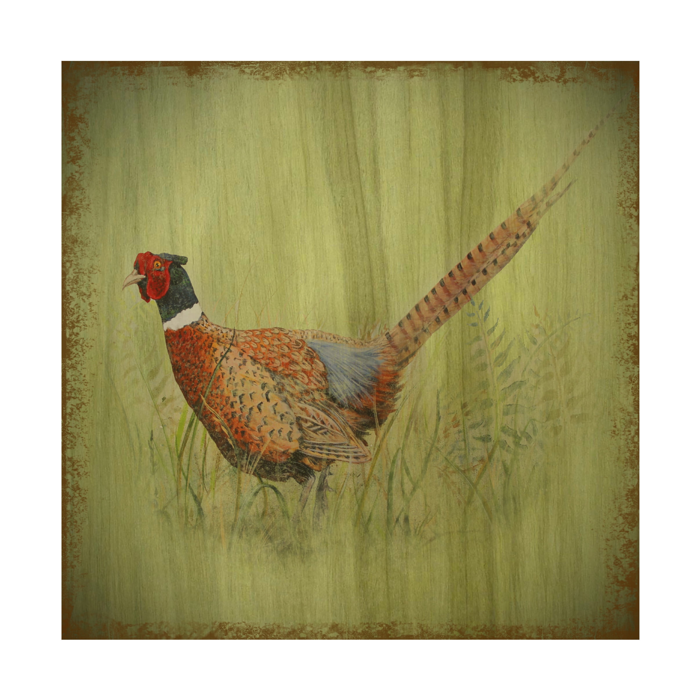 Wilderness Lodge 7' Canvas Art by Jean Plout