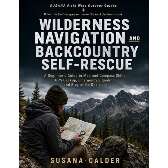 Wilderness Navigation and Backcountry Self-Rescue: A Beginner's Guide to Map and Compass Skills, GPS Backup, Emergency S, (Paperback)
