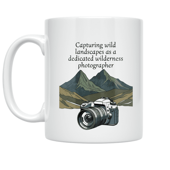 Wilderness Photography Inspiration - Nature Enthusiast - 11 oz Ceramic Coffee Mug