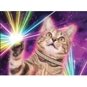 Wilderness Plush Galactic Cat Throw, 50"X60"