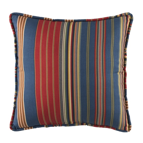 Wilderness Stripe Square Pillow