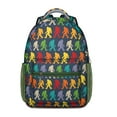 thumbnail image 1 of Wilderness Themed Waterproof Backpack - Bigfoot & Sasquatch Inspired Ergonomic Student Backpack - Organized Storage, Padded Straps for Camping, Outdoors & School, 1 of 1