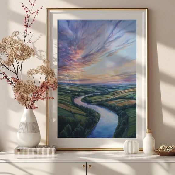 Wilderness Wall Art, Nature Scene Print, Nature Wall Art, Wilderness Decor, Scenic Landscape Print, Nature Art UNFRAMED Poster, Wall Art for Decor, Present, 24x36