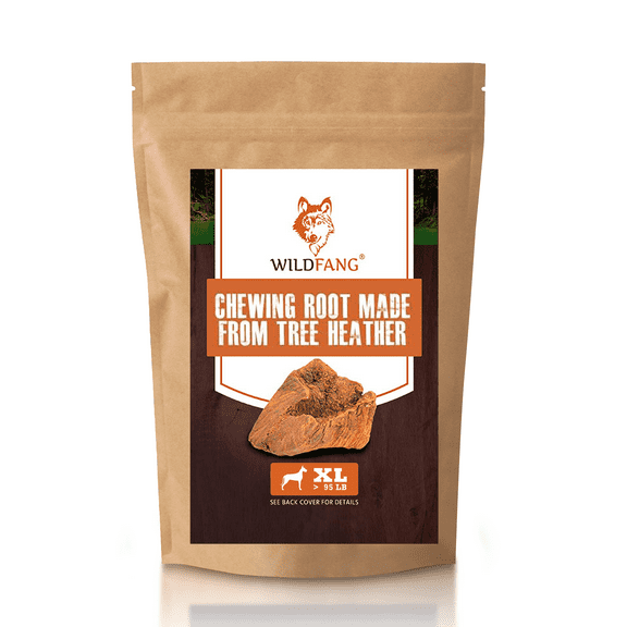 Wildfang® 1 Chewing Root (Size XL) from Briar Wood for Dogs - Natural Tree Root Chew Toy, Outdoor Play