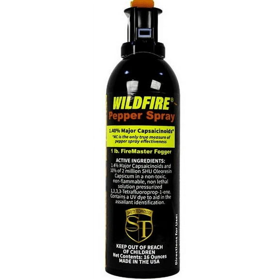 Wildfire 1.4% Mc 1Lb Pepper Spray Fire Master Fogger