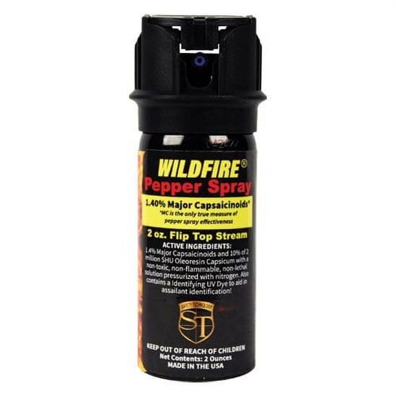 Wildfire 1.4% Mc 2 Oz Pepper Spray Flip Top (Pack of 1)