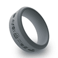 Wildfire Ring ESFP Personality Types Beveled Silicone Ring for Men ...