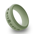 Wildfire Ring INFP Personality Types Beveled Silicone Ring for Men ...